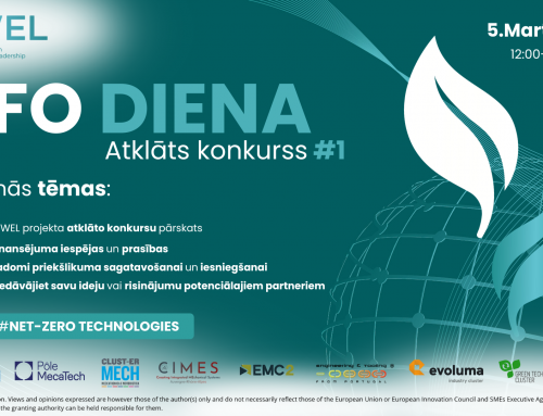 Pievienojies info dienai “Net-Zero tehnoloģiju demonstrācijas projekti”